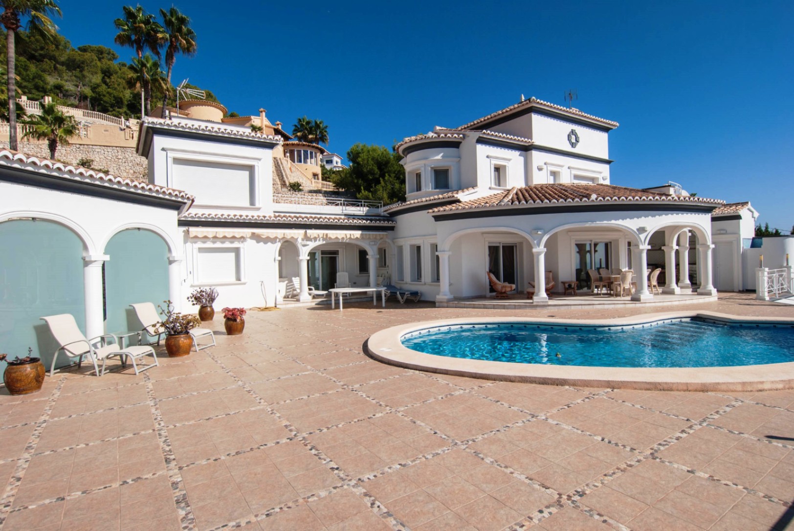 Villa mit Meerblick zum Verkauf in Moraira