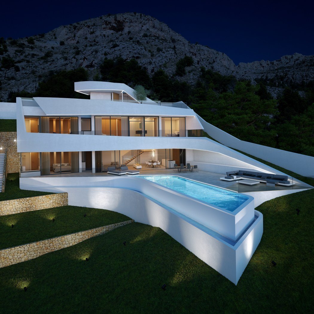 New Build Villa For Sale in Altea