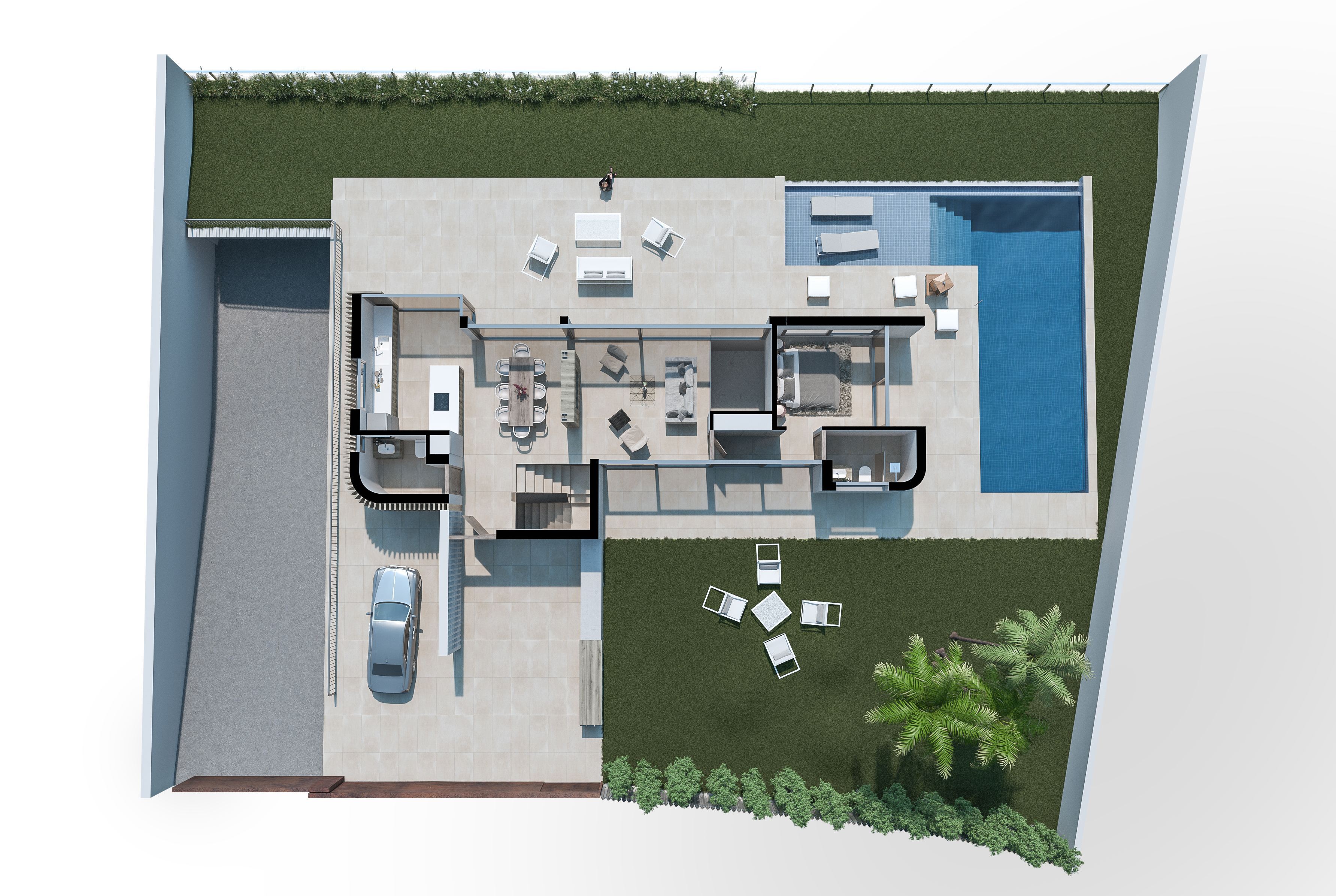 Villa met 5 slaapkamers en 6 badkamers in Finestrat, Benidorm