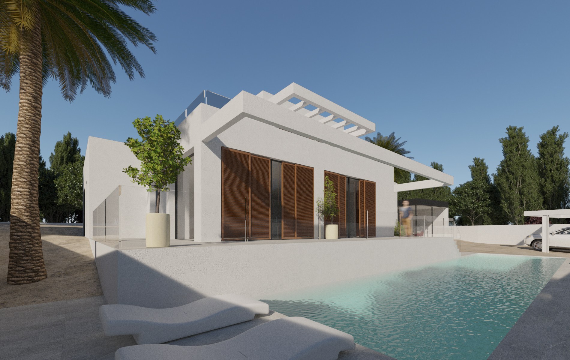 Villa New Build de 4 ou 5 chambres à Moraira