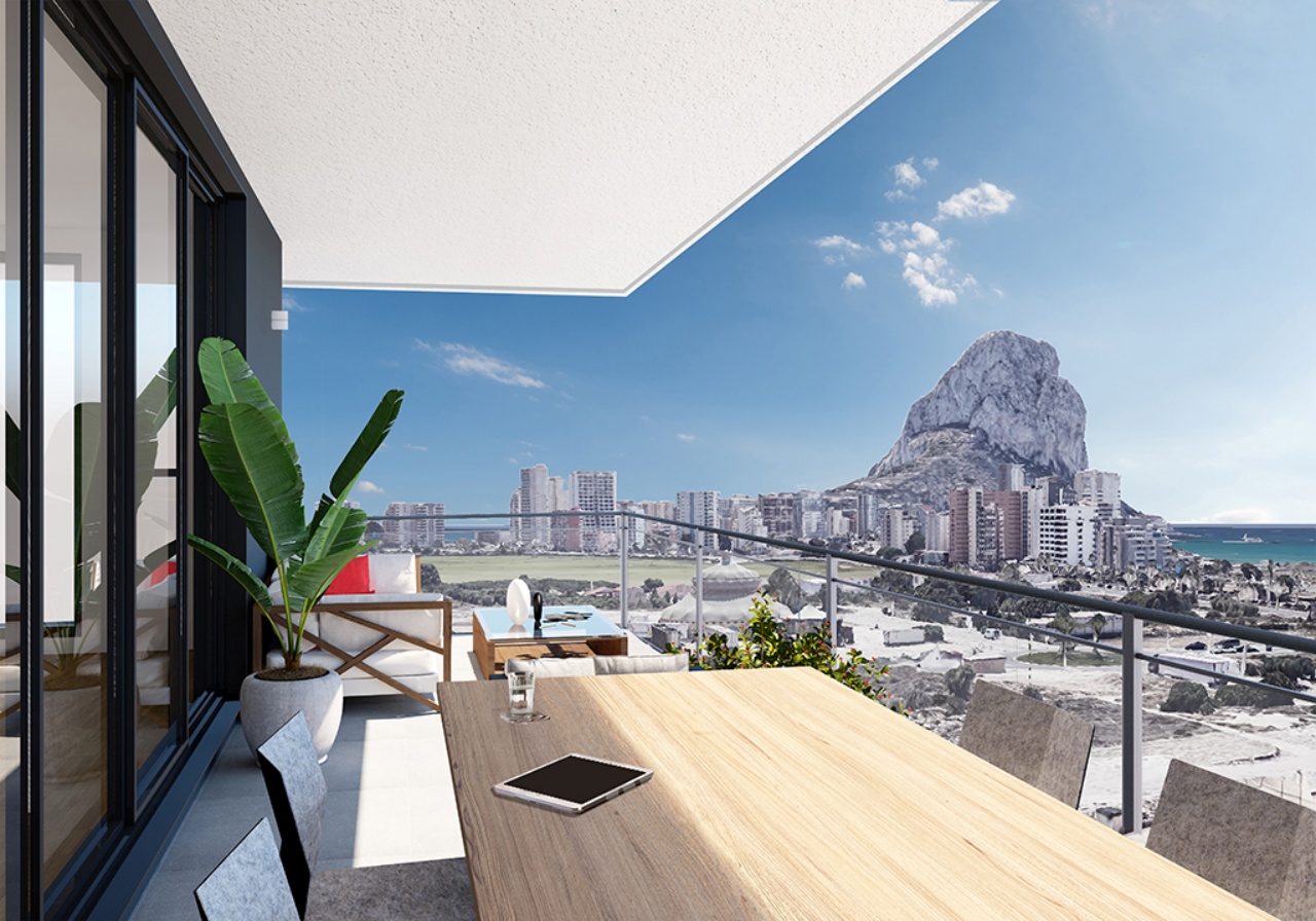 2 and 3 Bedroom Apartments For Sale in Calpe