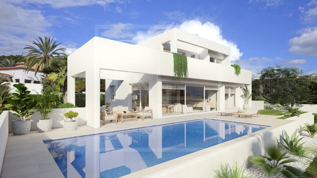 Villa independiente de 3 dormitorios y 3 baños en venta en Benisa Costa